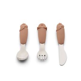 Silicon Cutlery - Unicorn Dusty Pink